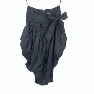 Bebe black high waisted tulip skirt